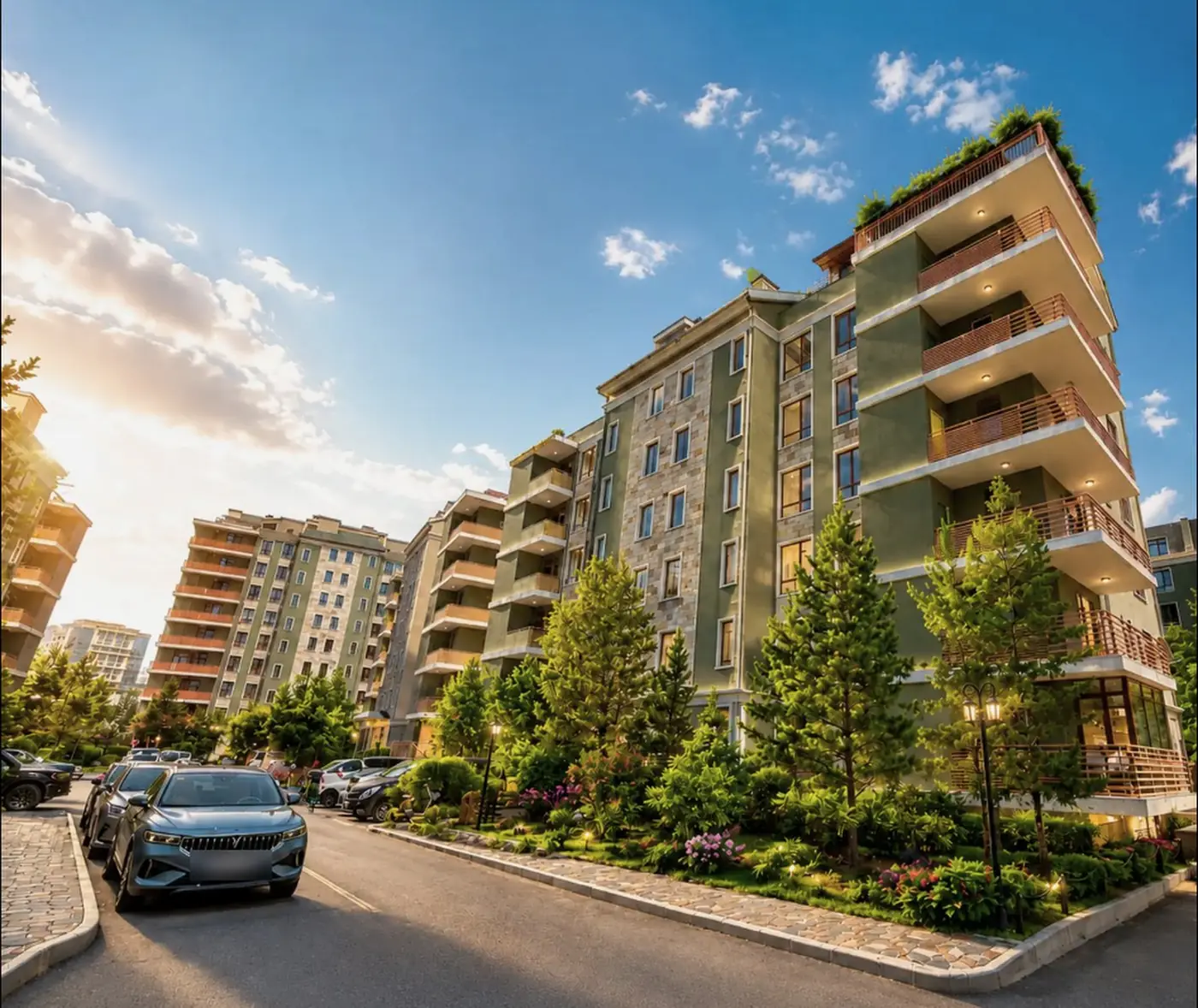 River Garden residential complex